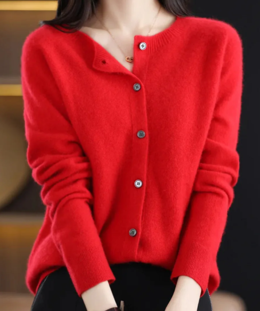 Alexandra | Cardigan Confortable Pour Femme | Chaud